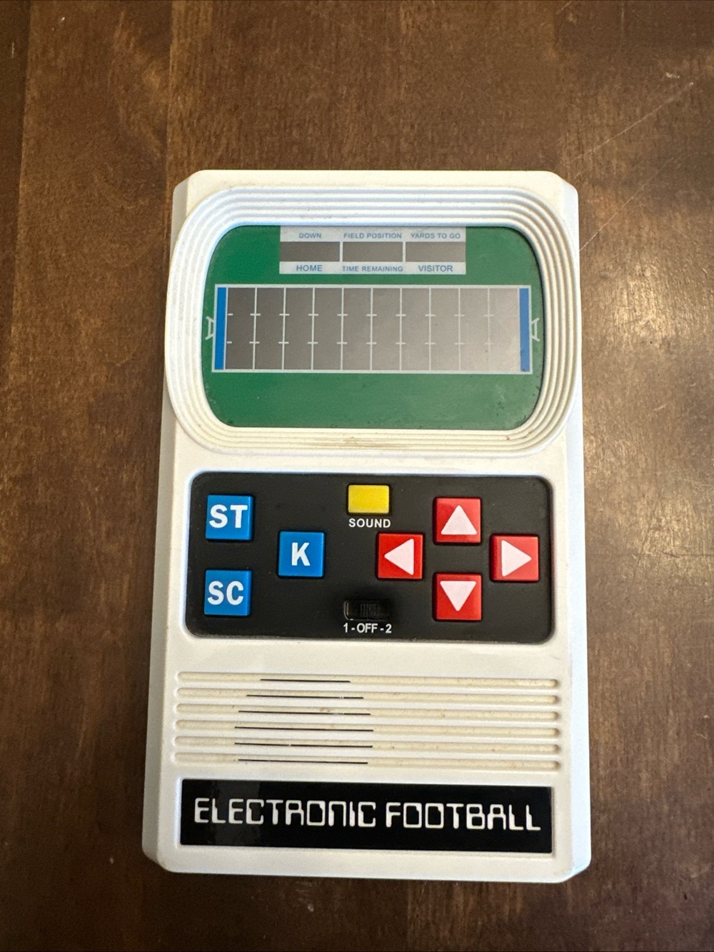 Vtg Mattel Electronic Football Retro Handheld Game